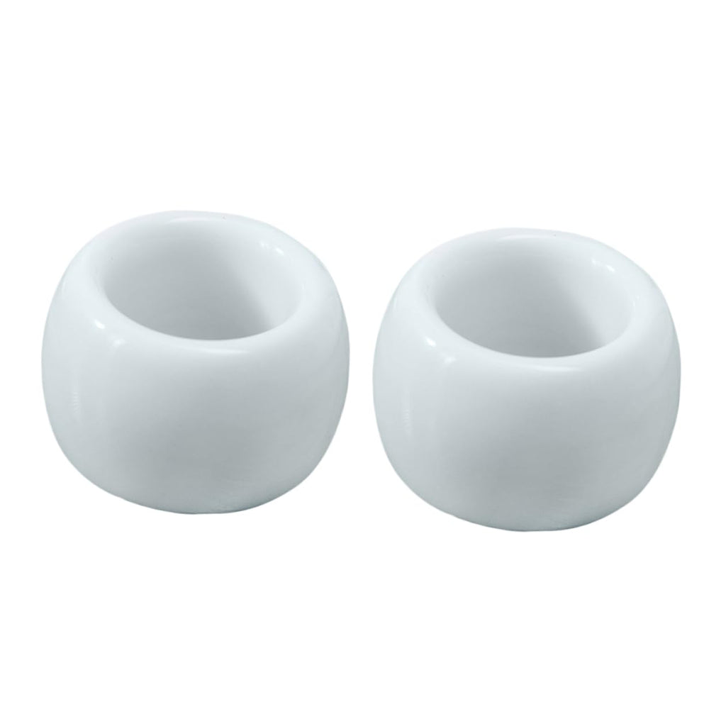 2-Pack White Ceramic Electric Toothbrush Holder Stand Q423471