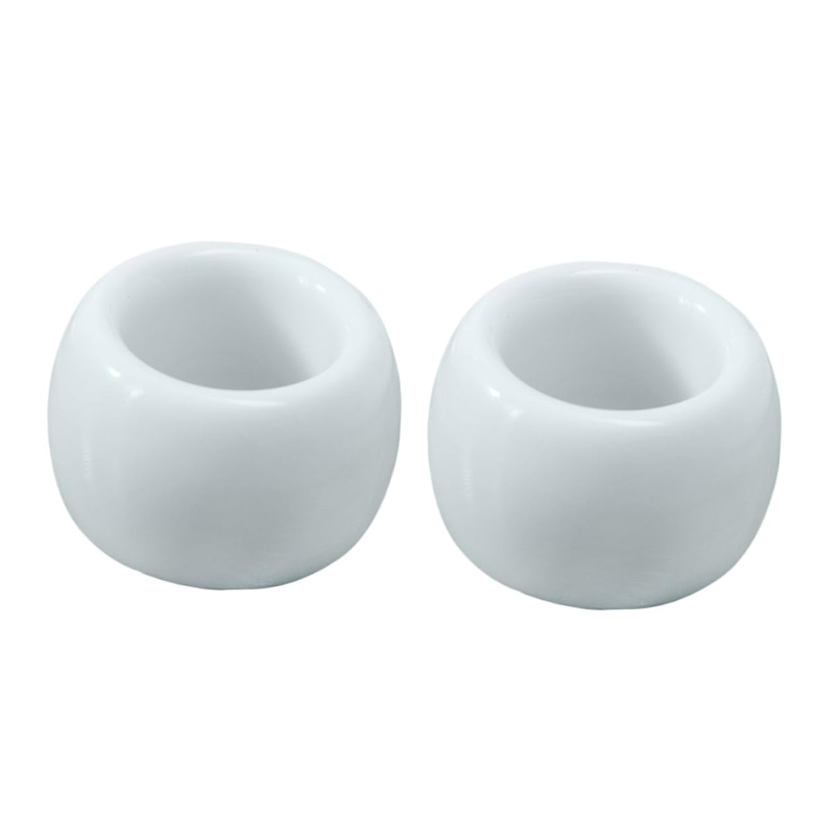 2-Pack White Ceramic Electric Toothbrush Holder Stand Q423471
