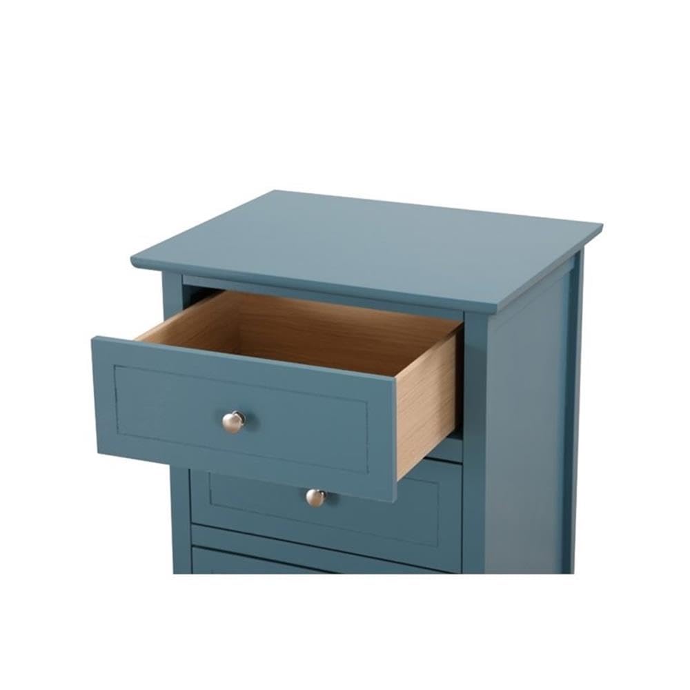 Set of 2 Engineered Wood 3-Drawer Nightstands J96214