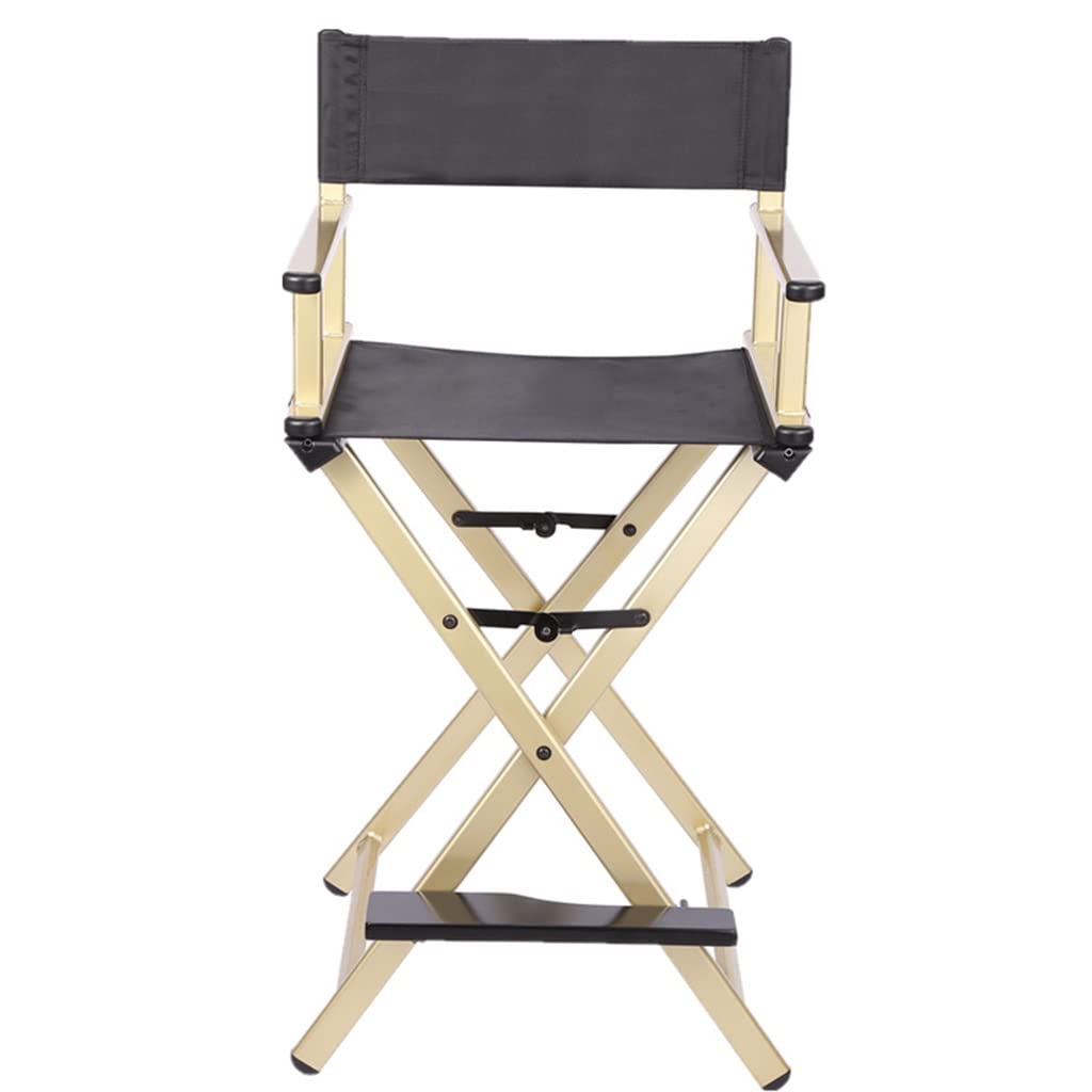 Foldable Portable Aluminum Makeup Artist Chair G1932