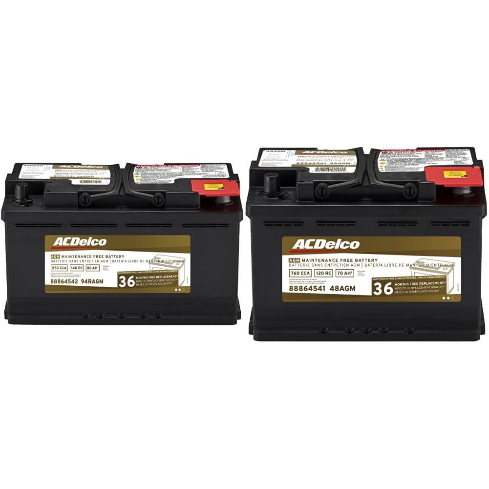 Black AGM BCI Group 48 Battery B289334