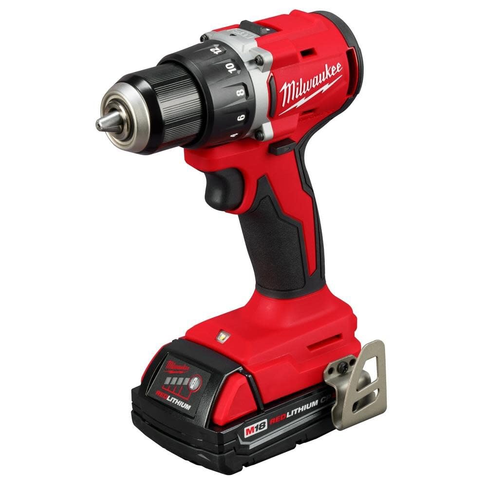 M18 Compact Brushless 1/2 Inch Drill/Driver Kit W9554