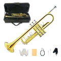 Standard Trumpet Set with Carrying Case 7C Mouthpiece Brass T595919