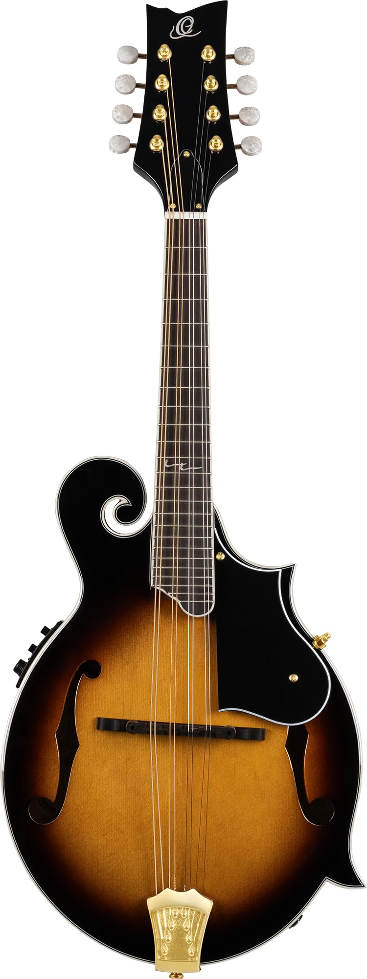Solid Top F-Style Acoustic-Electric Mandolin Tobacco Sunburst E3922