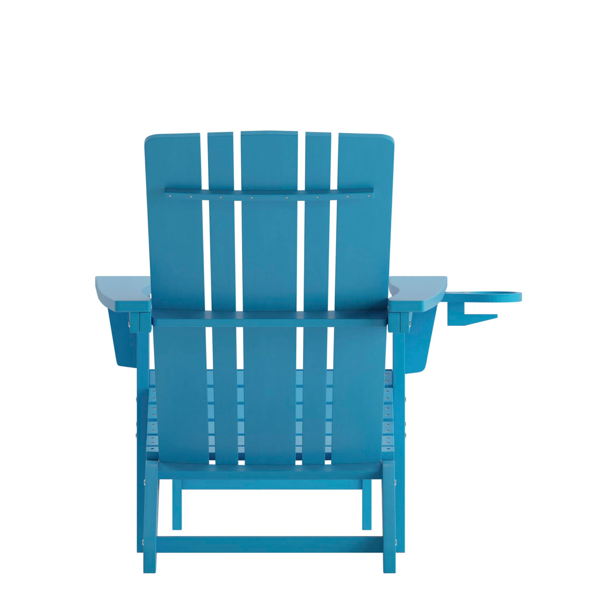 Blue Adirondack Lounge Chair with Ottoman H6222