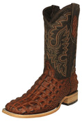 Cognac Leather Cowboy Boots Z263