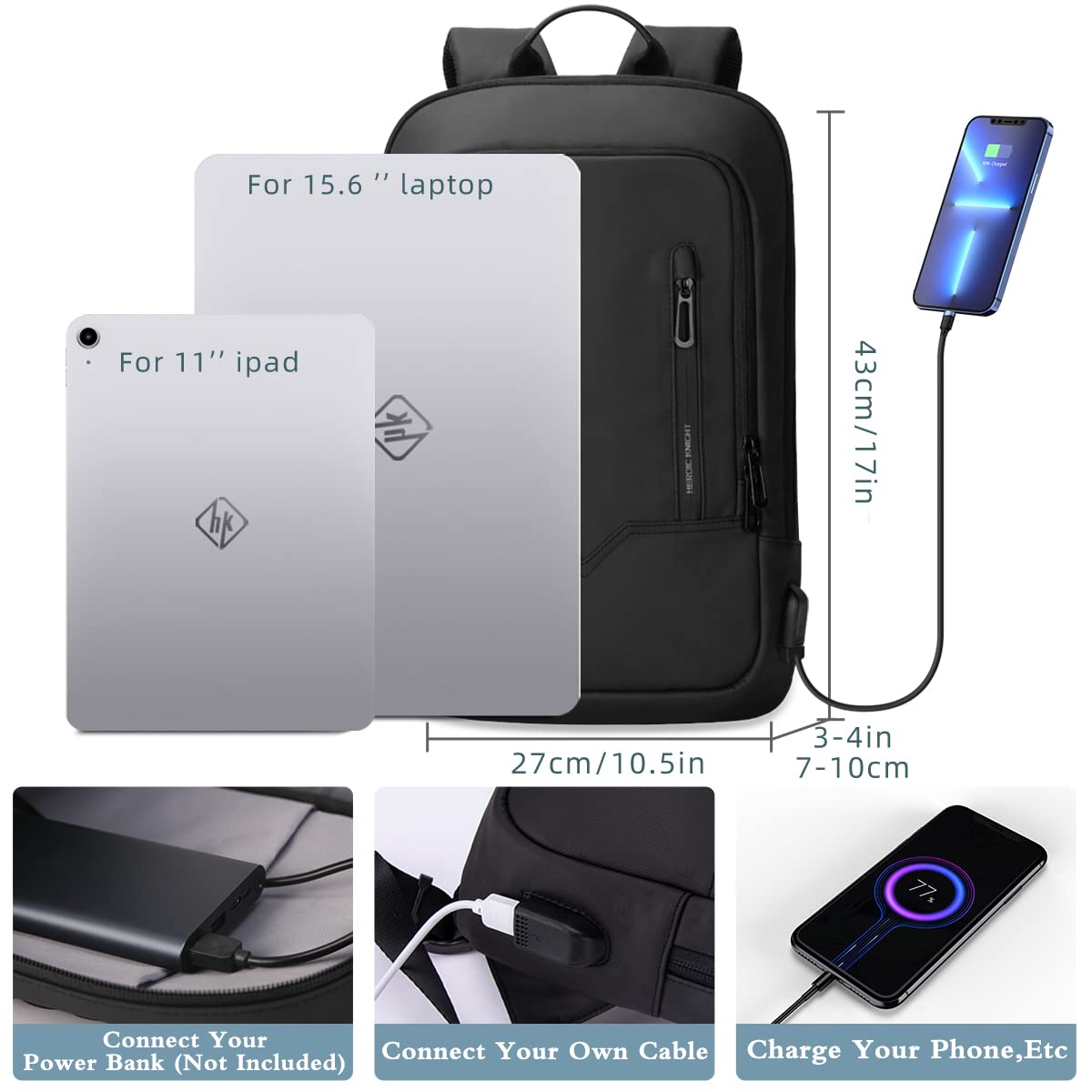 Backpack for 15.6 Inch Laptop U2594