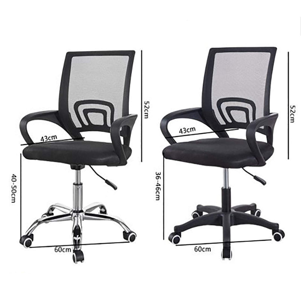 Orange Mesh Ergonomic Office Chair with Lumbar Support N293036