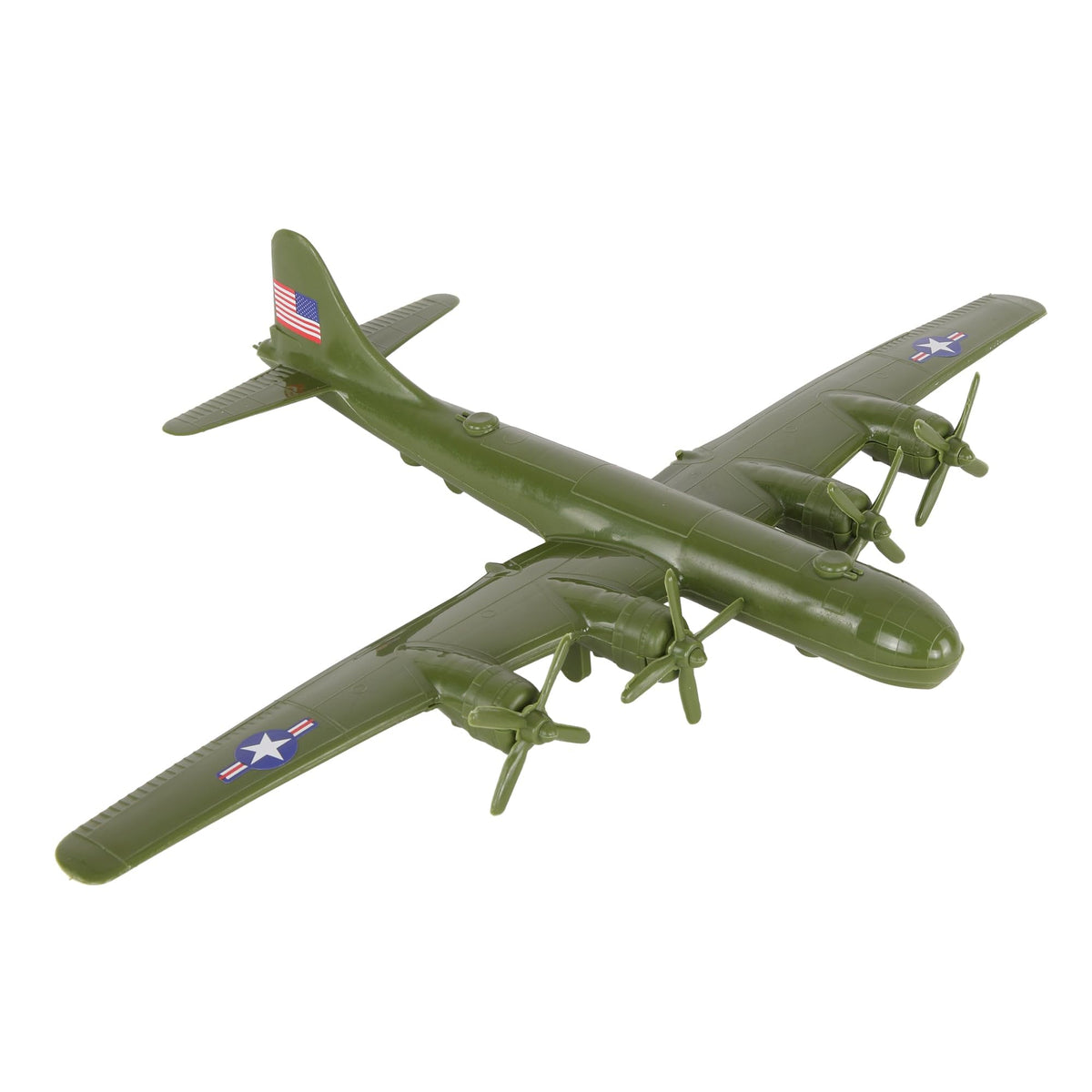 OD Green Plastic Bomber Plane Y85065