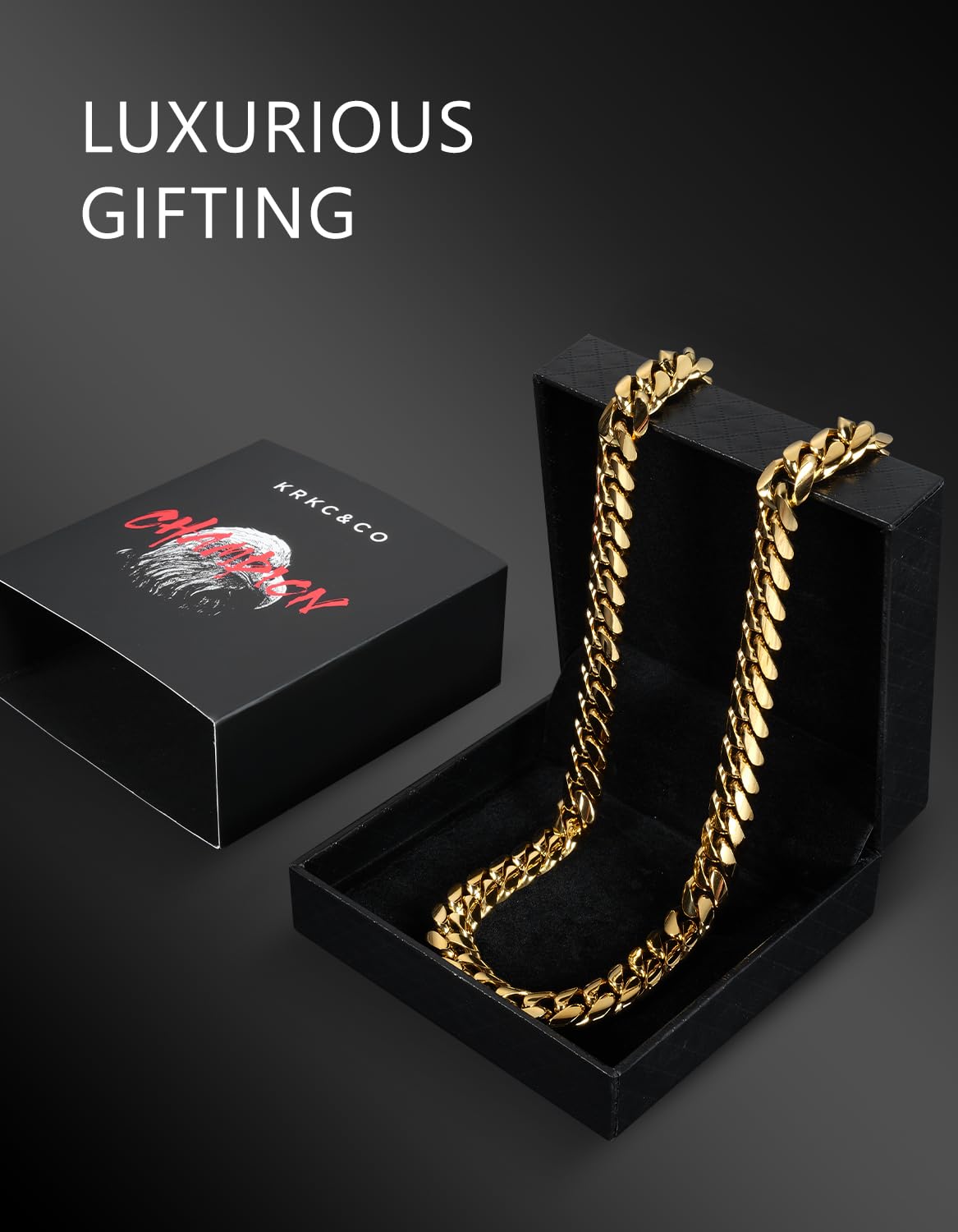 Gold Chain Necklace L625