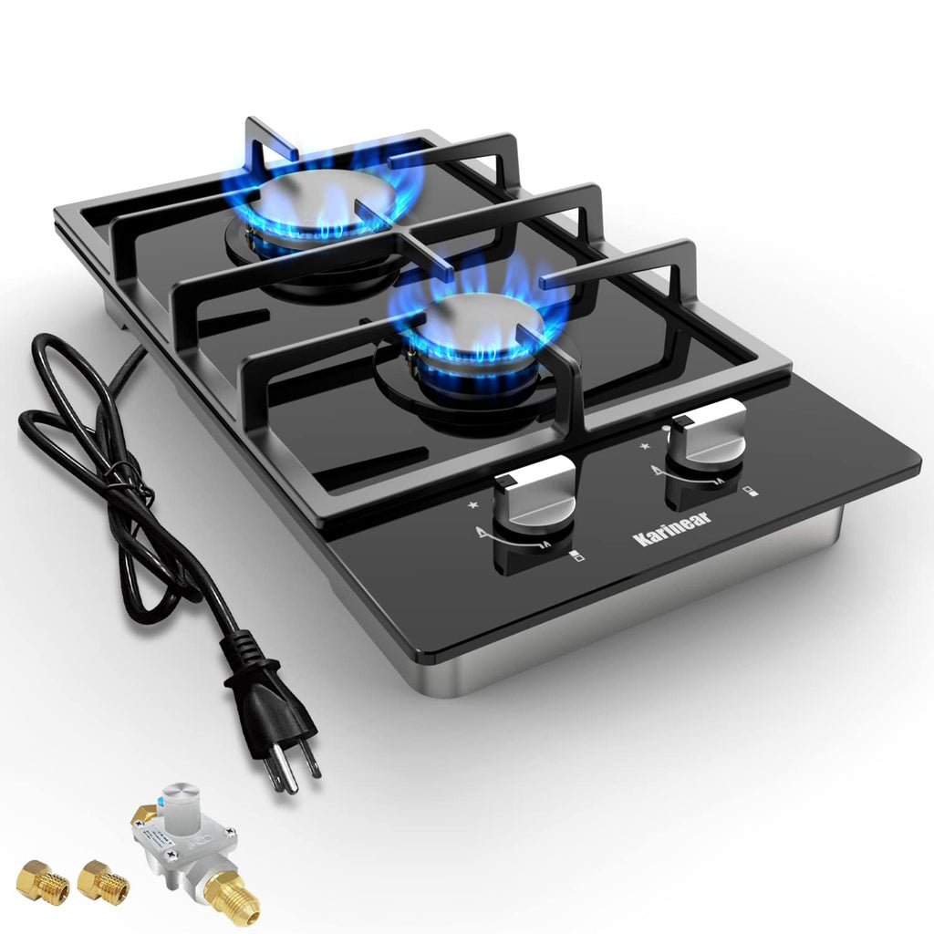 2 Burner Propane Gas Cooktop J358074
