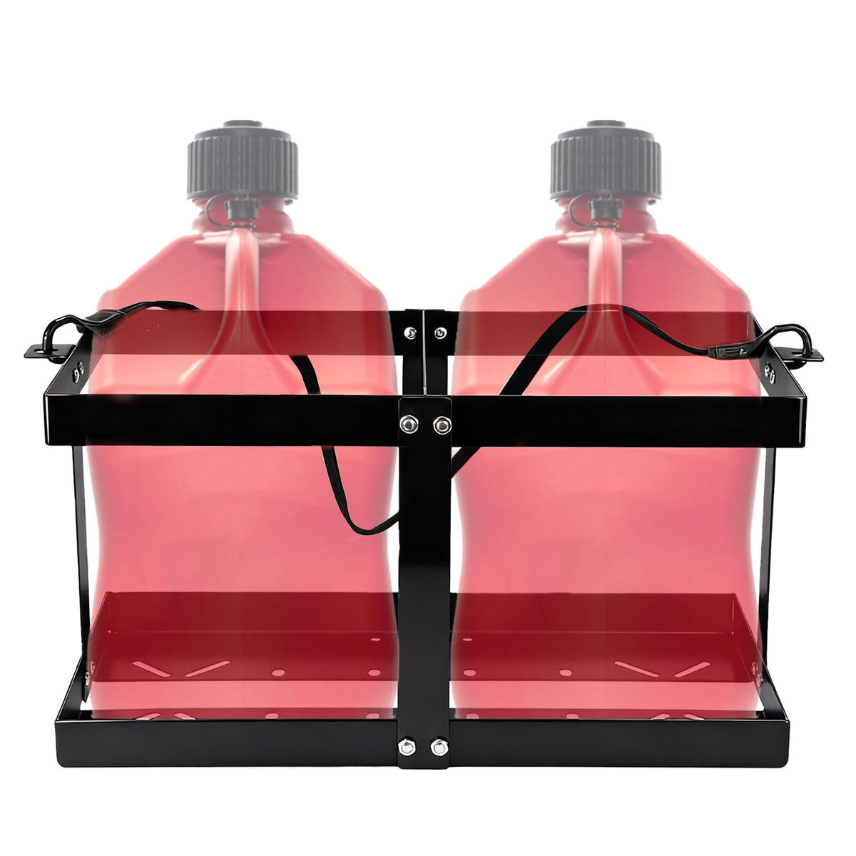 Gas Can Holder with Straps, Fits Two 5 Gallon Gas Can M7642