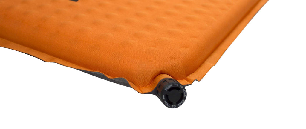 Orange Inflatable Camping Seat Cushion O3016