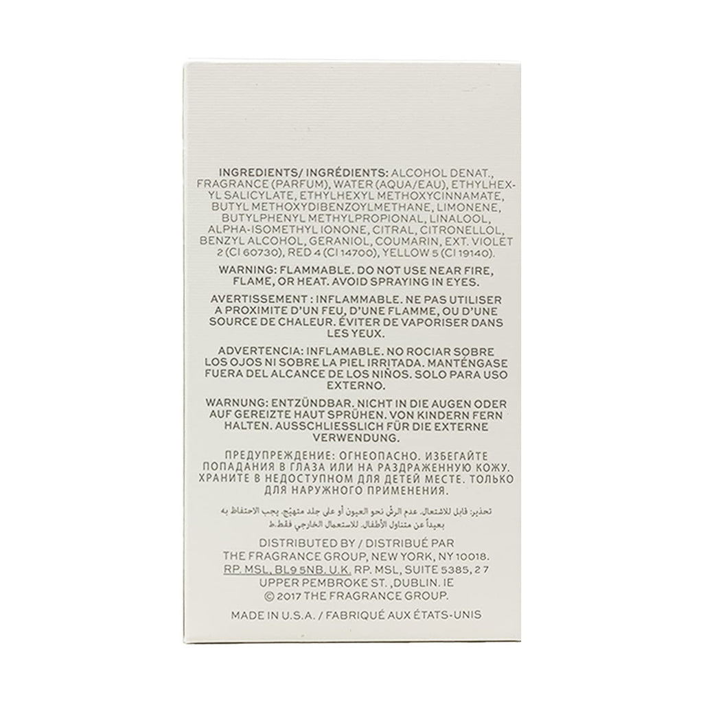 Eau De Toilette Spray 4.2 Oz U458