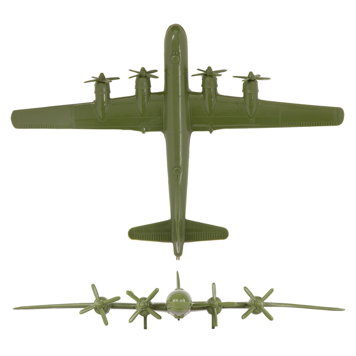 OD Green Plastic Bomber Plane Y85065