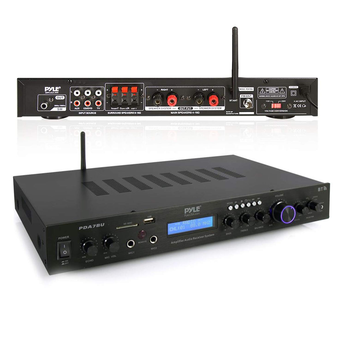 200 Watts 5 Channels Bluetooth Home Theater Amplifier C24113