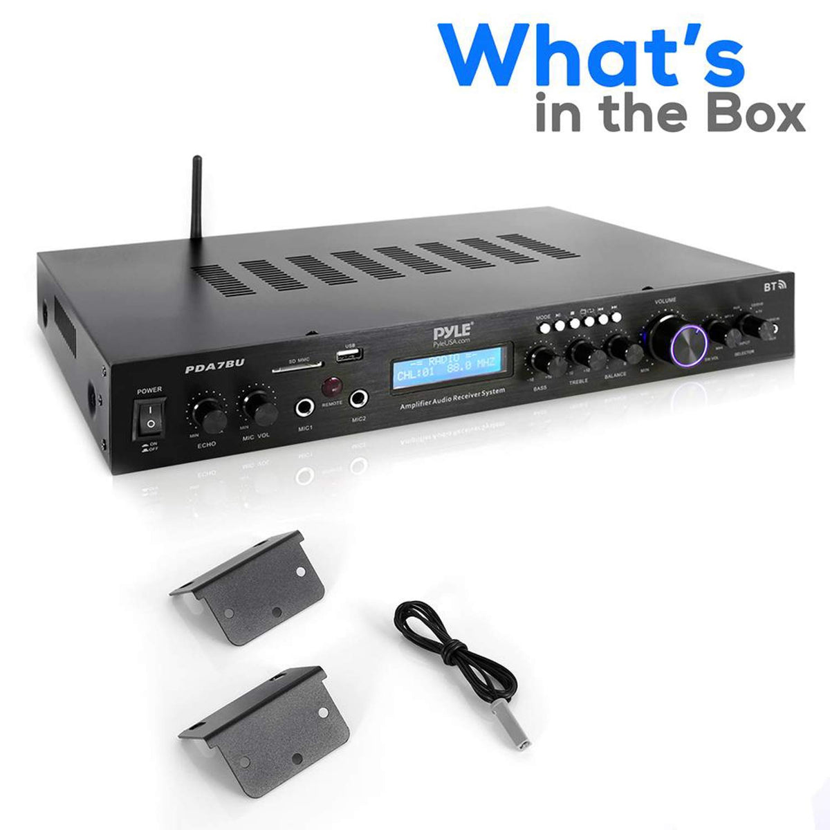200 Watts 5 Channels Bluetooth Home Theater Amplifier C24113