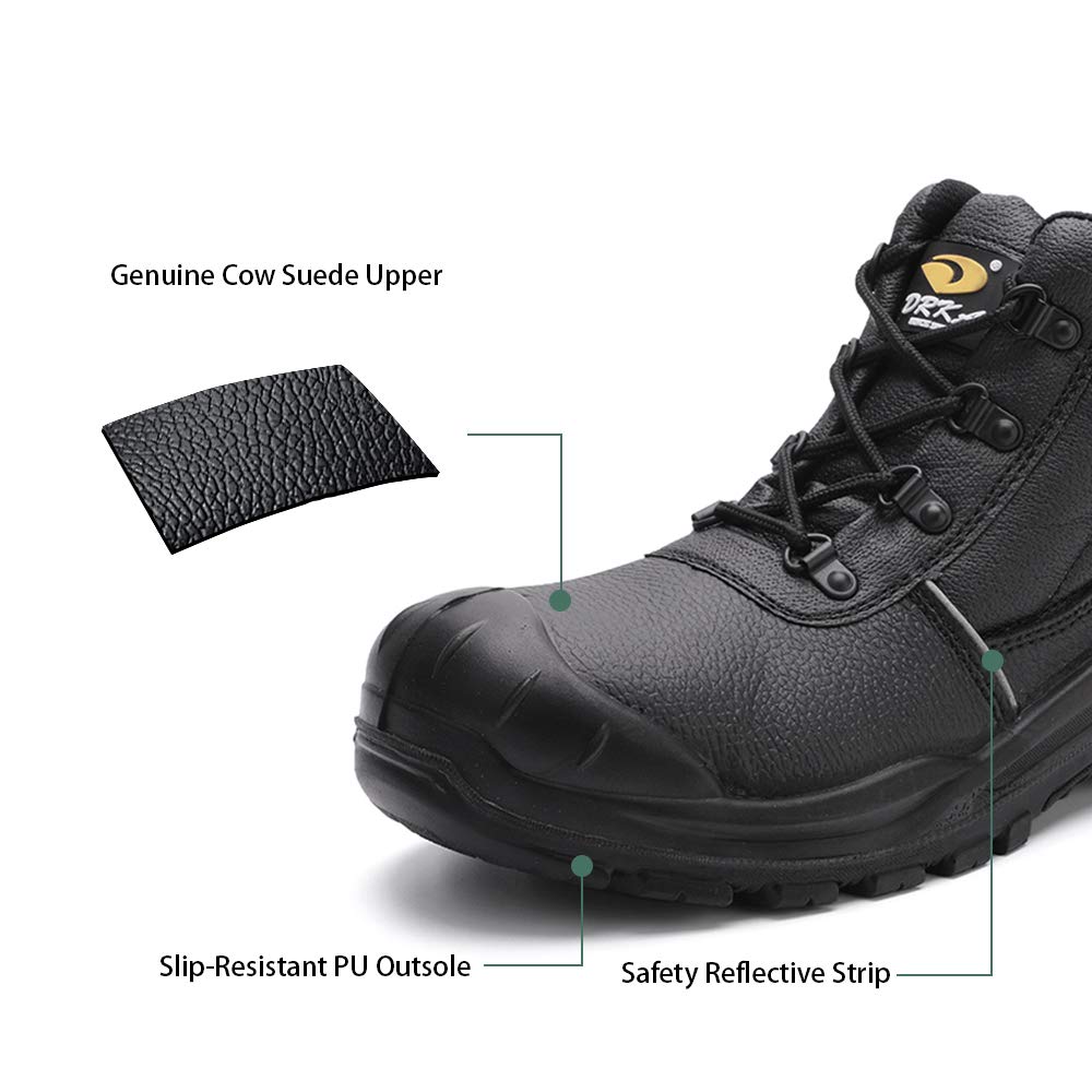 Water Resistant Steel Toe Work Boots I6421