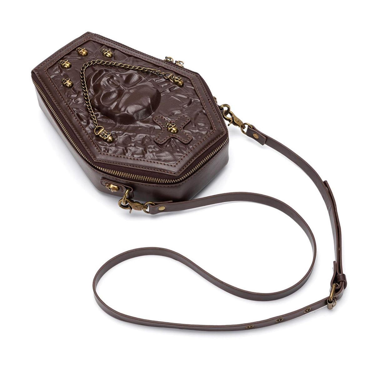 Crossbody Purse and Handbags Gothic Steampunk Retro Small Shoulder Bag C968