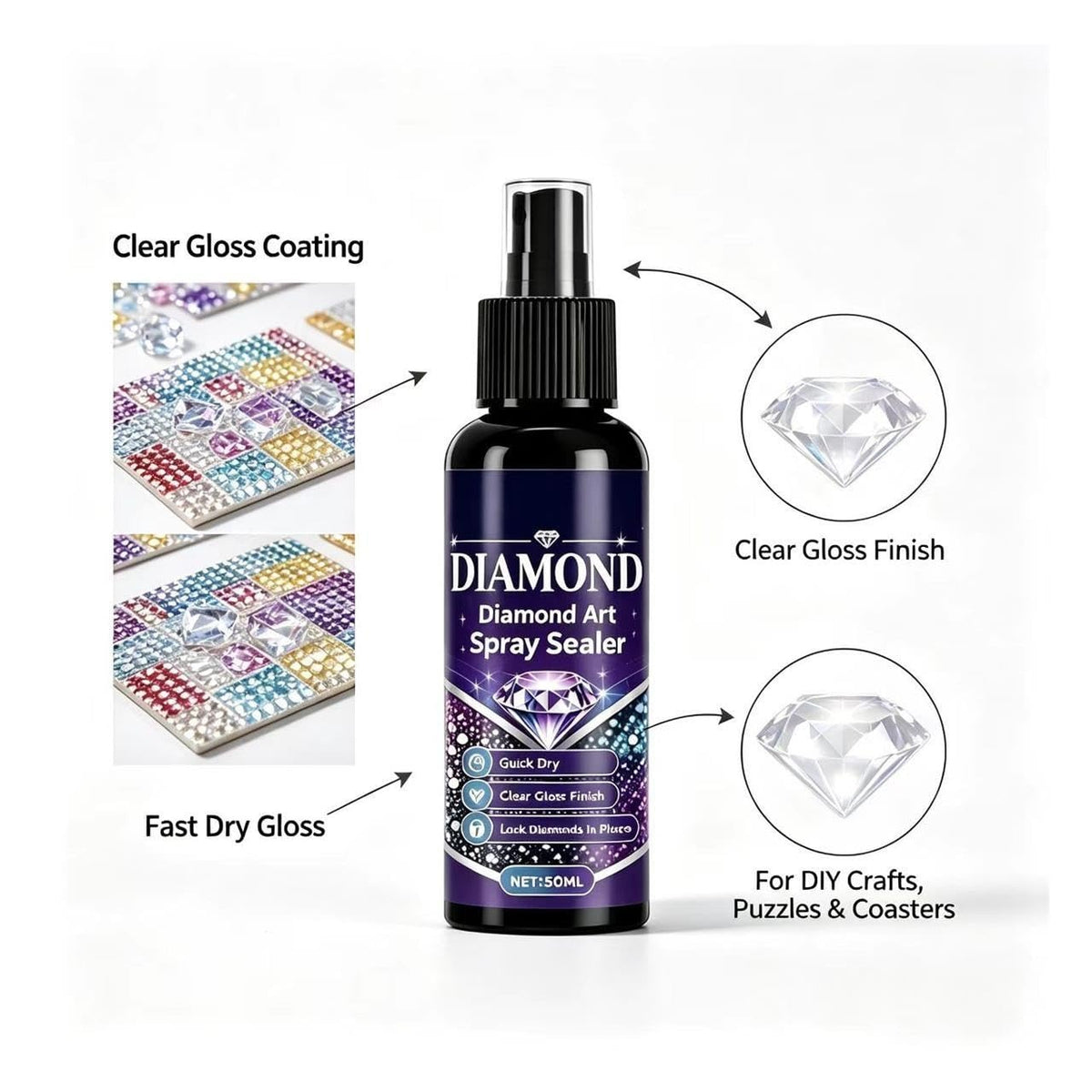 Diamond Painting Sealer Spray A381897