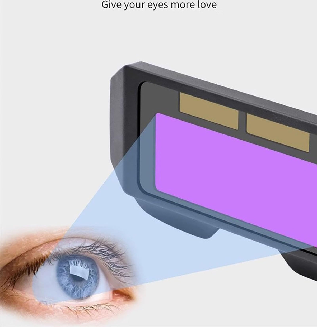 Auto Darkening Welding Glasses with Elastic Strap O5982