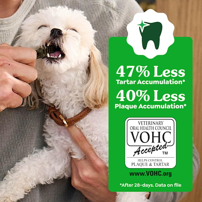 Natural Dog Dental Care Chews 24 oz P64588