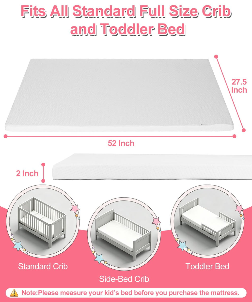 2'' Full Size Crib Mattress X6270