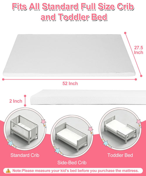 2'' Full Size Crib Mattress X6270