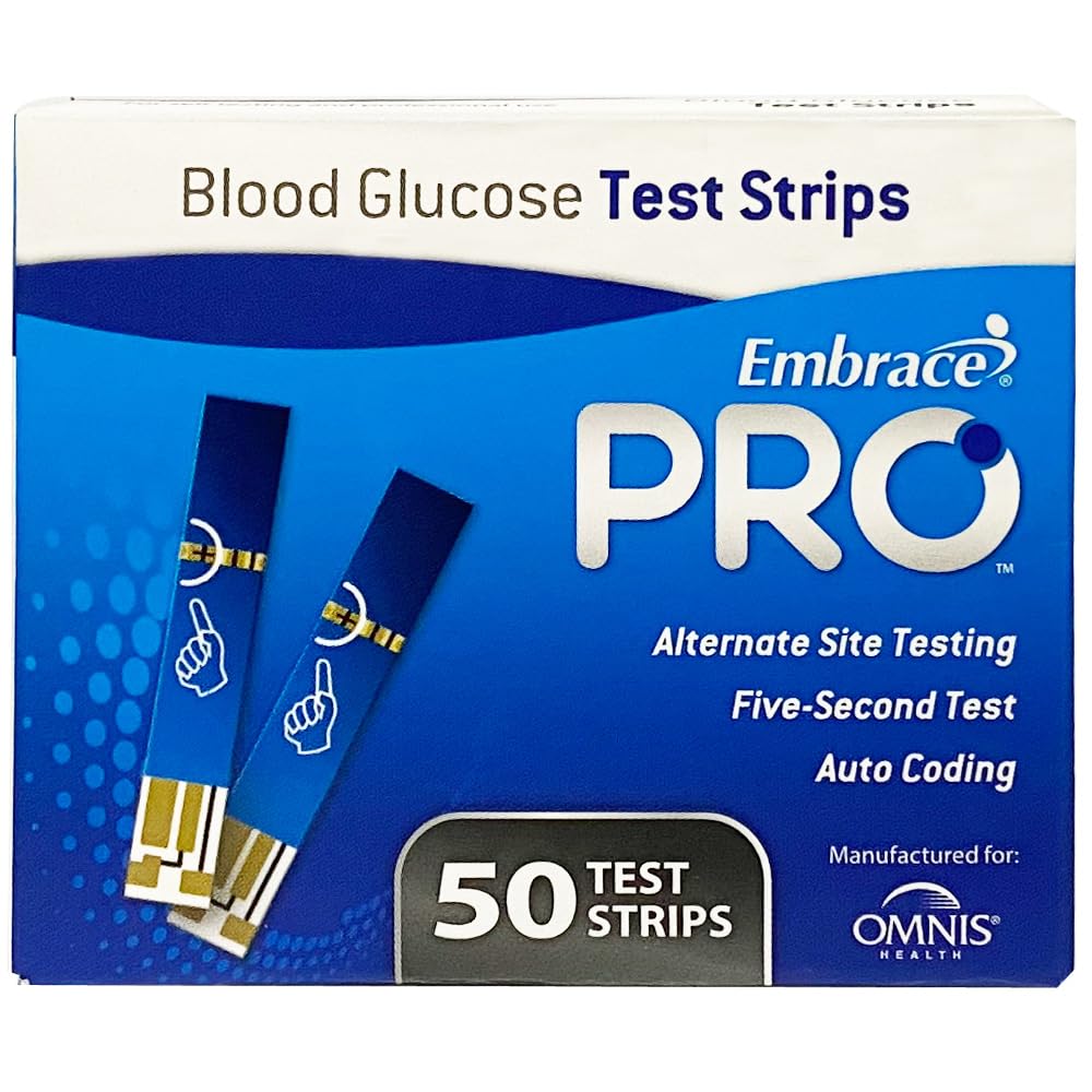 Blood Glucose Test Strips 50ct Vial E4525
