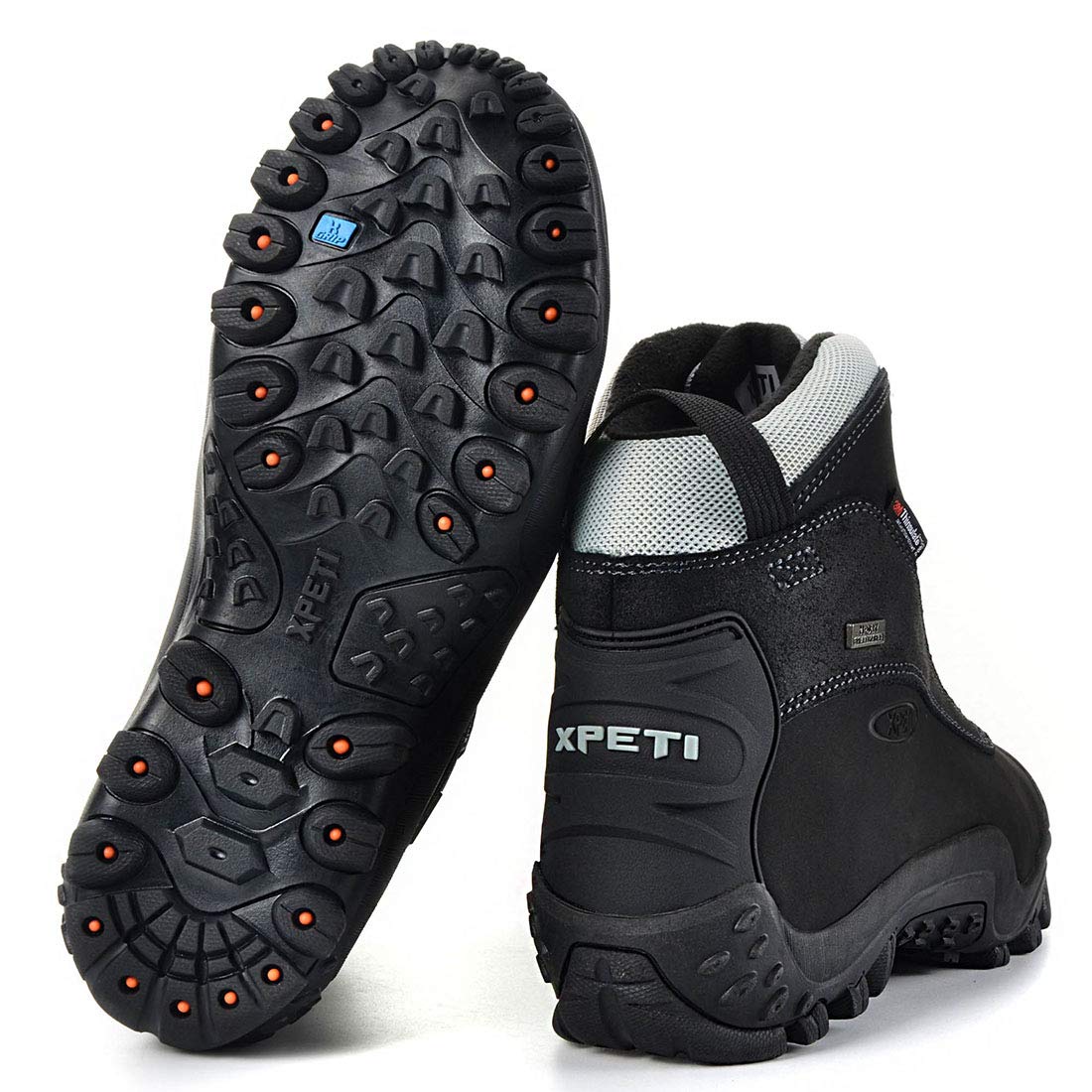 Men's Insulated Waterproof Winter Snow Boots U775653