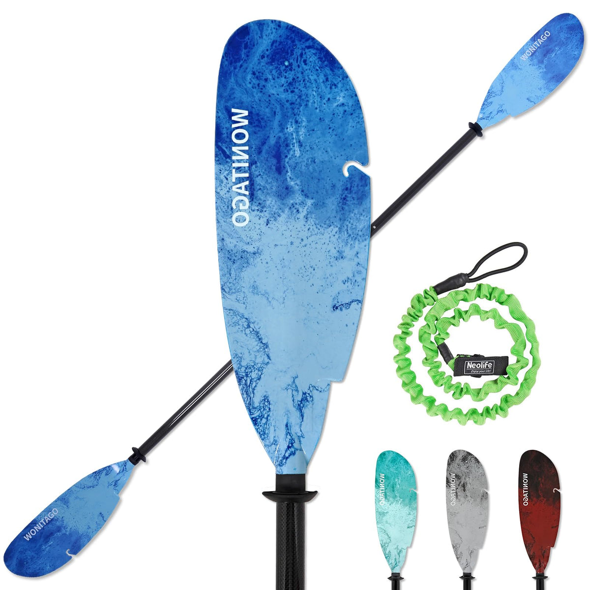 Adjustable Carbon Fiber Kayak Paddle B530
