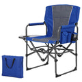 Oversized Camping Chair 330 lbs Blue A309