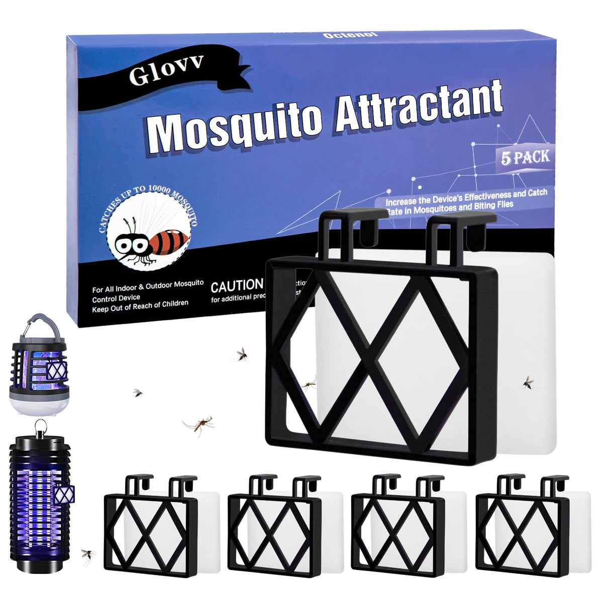 5 Lures Mosquito Attractant Bait Refill Cartridge E963
