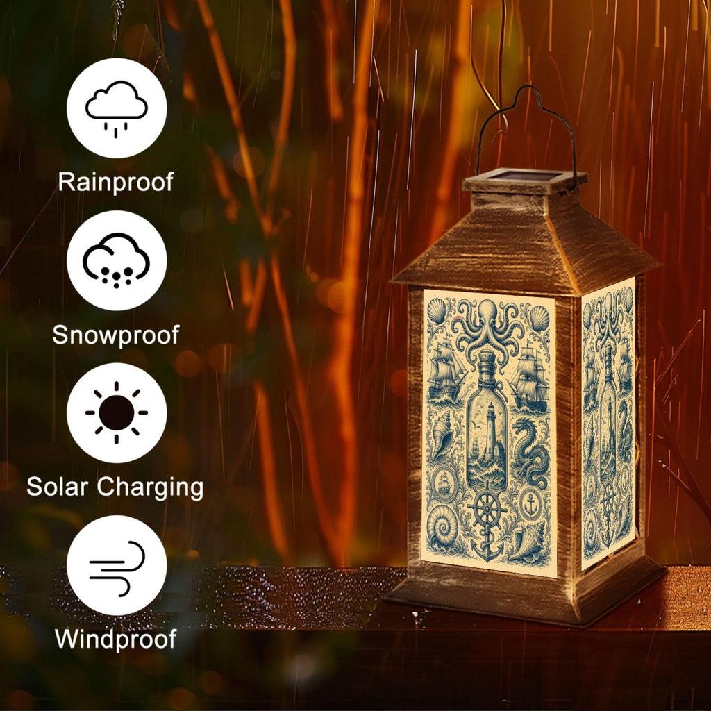 Waterproof LED Solar Hanging Lantern P193