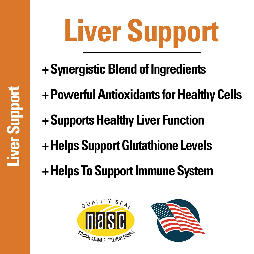 Liver Support Pet Health Supplement 60 Ct F282459