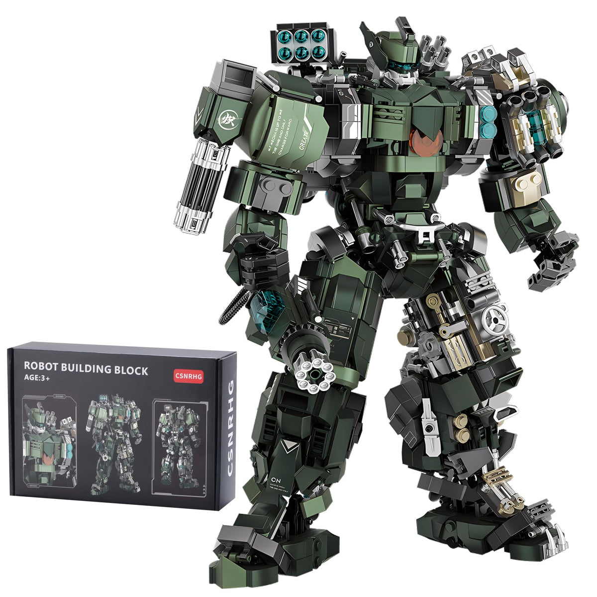 Mech Robot Model Building Blocks Toy Set 1403 Pieces W692