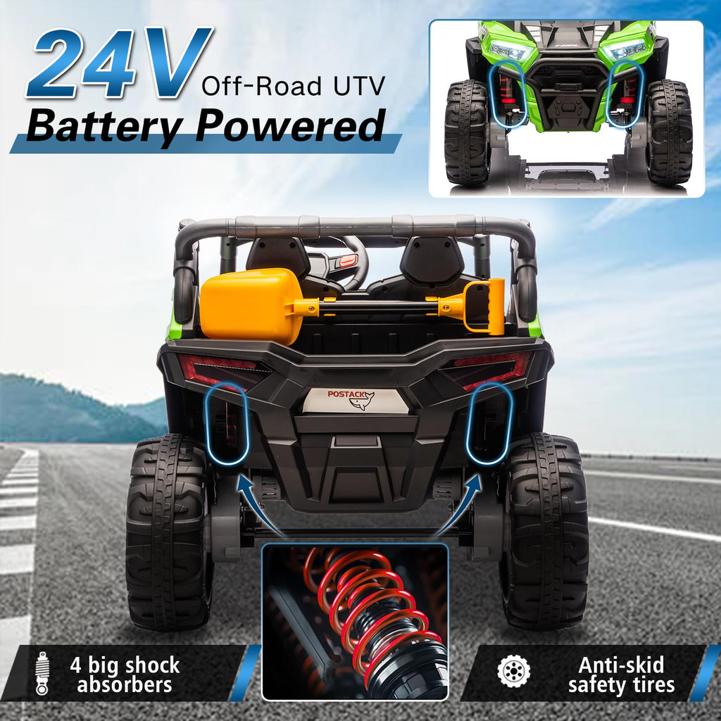 24V 2 Seaters Battery Powered Ride On Car Y46422