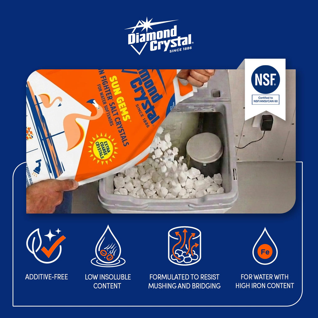 6 Pack Water Softener Salt, 40 Pounds N290