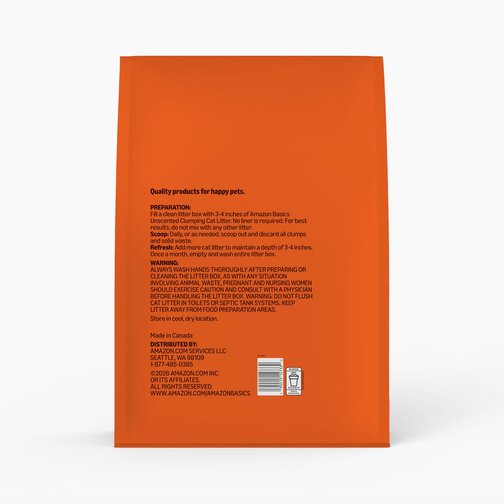 Unscented Clumping Cat Litter 14 lb Bag U655723