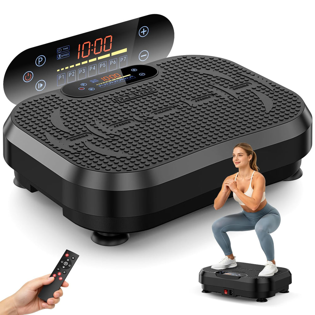 Vibration Plate Exercise Machine Black J2250