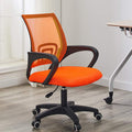 Orange Mesh Ergonomic Office Chair with Lumbar Support N293036
