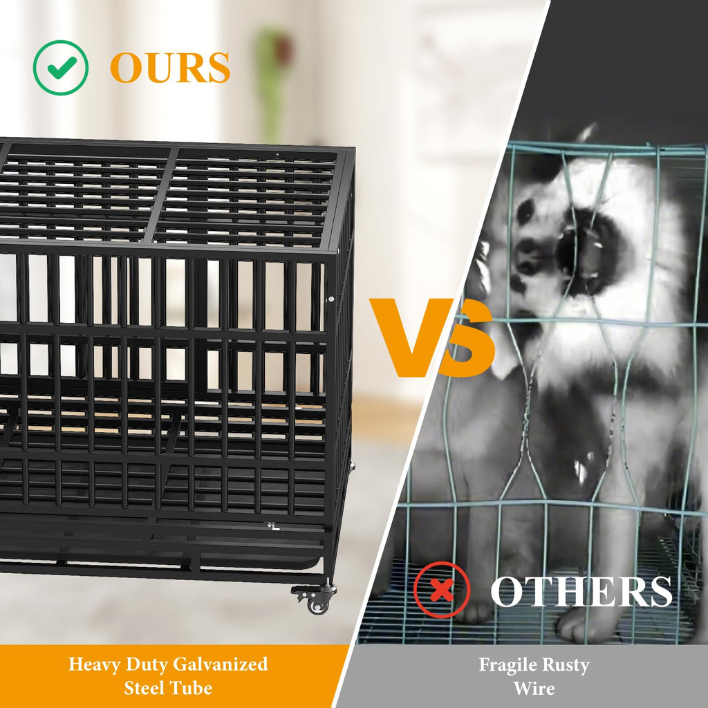 48 Inch Heavy Duty Dog Crates Y480