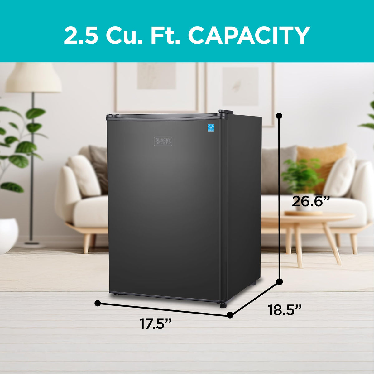 2.5 Cu. Ft. Compact Refrigerator C623045