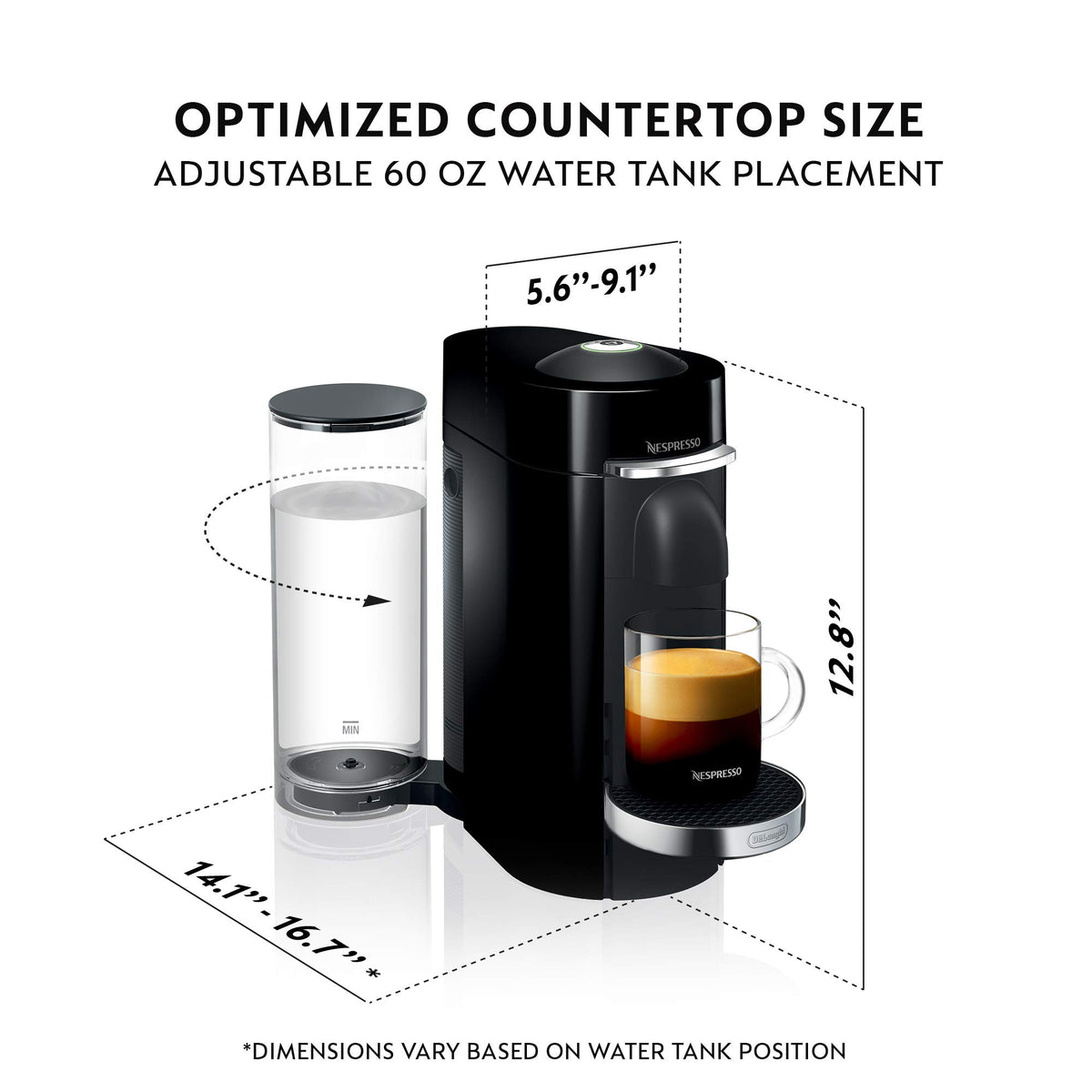 Black Coffee & Espresso Maker P507