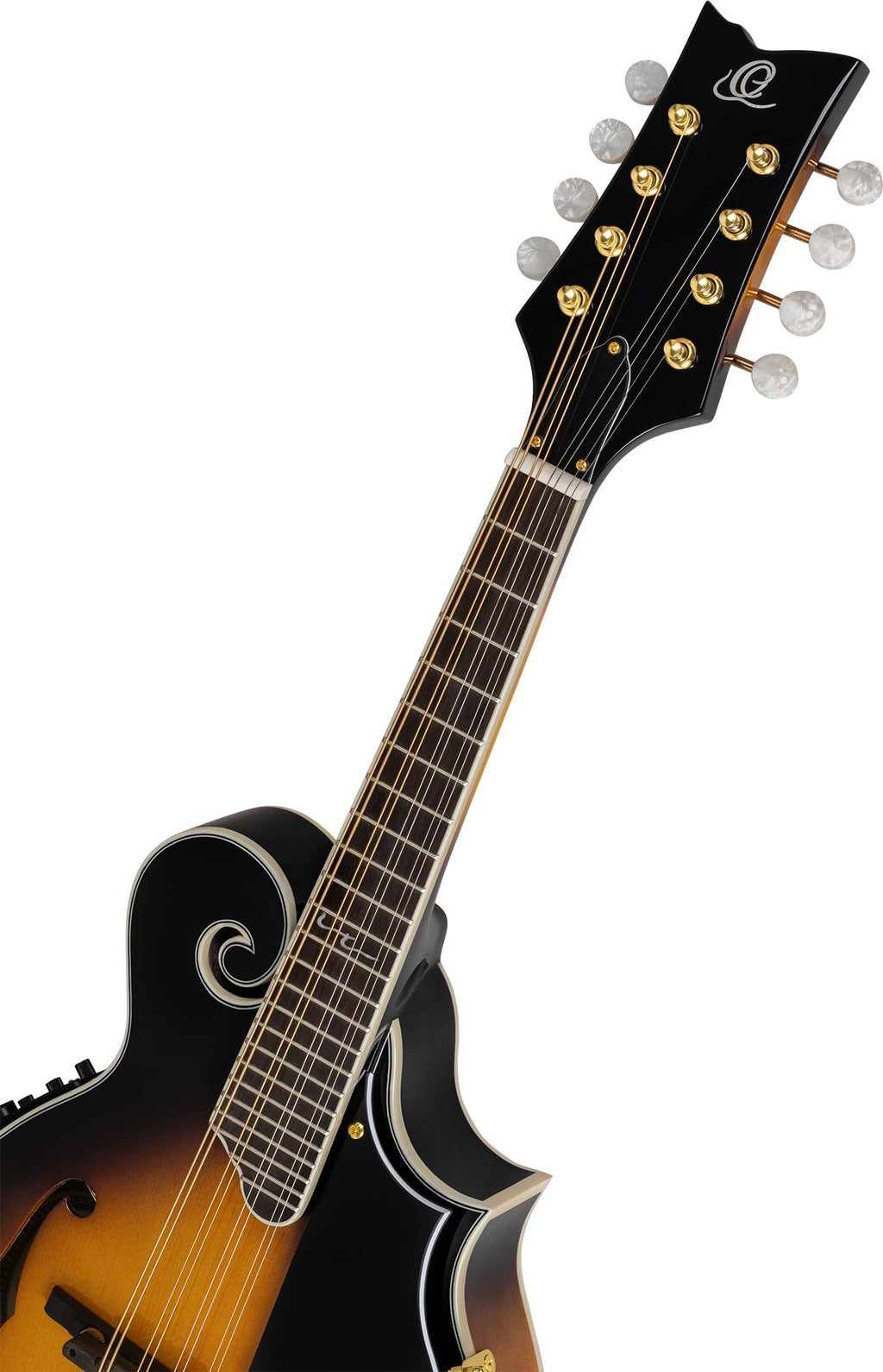 Solid Top F-Style Acoustic-Electric Mandolin Tobacco Sunburst E3922