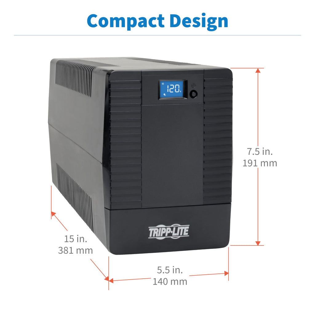 1500VA UPS 900W 8 Outlets P633914