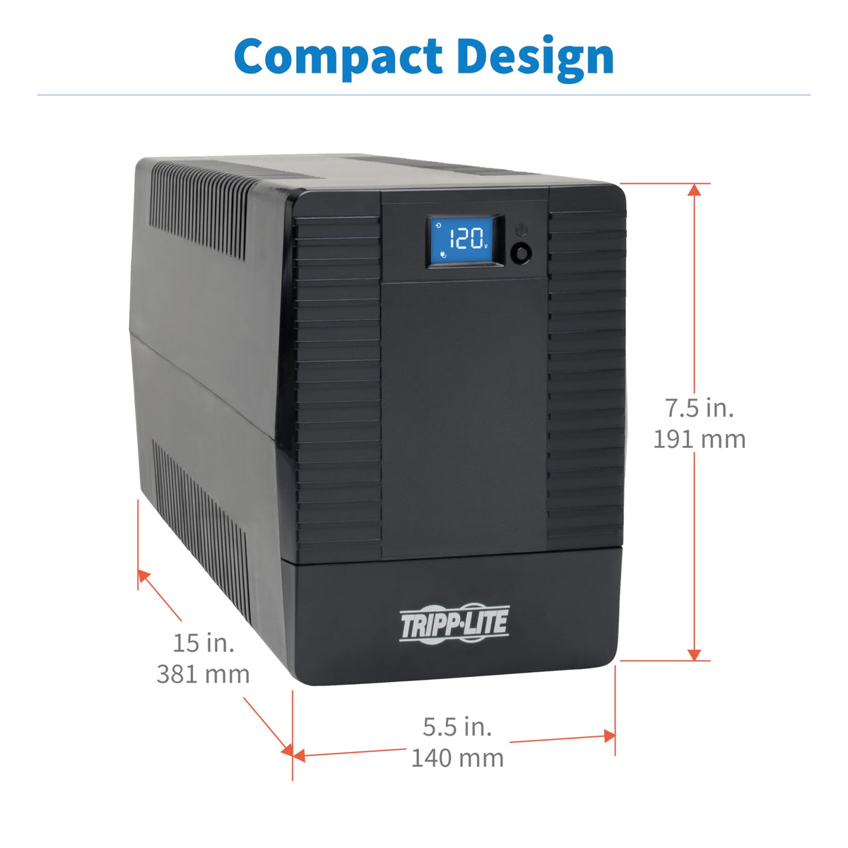 1500VA UPS 900W 8 Outlets P633914