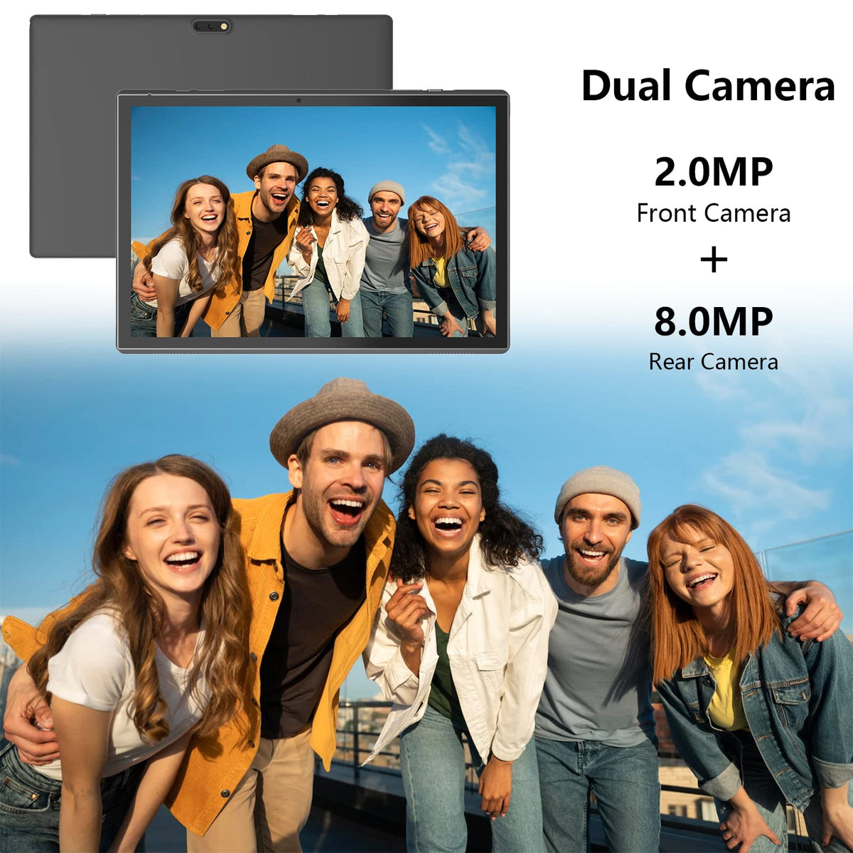 10 Inch Android Tablet with Case Stylus J48725