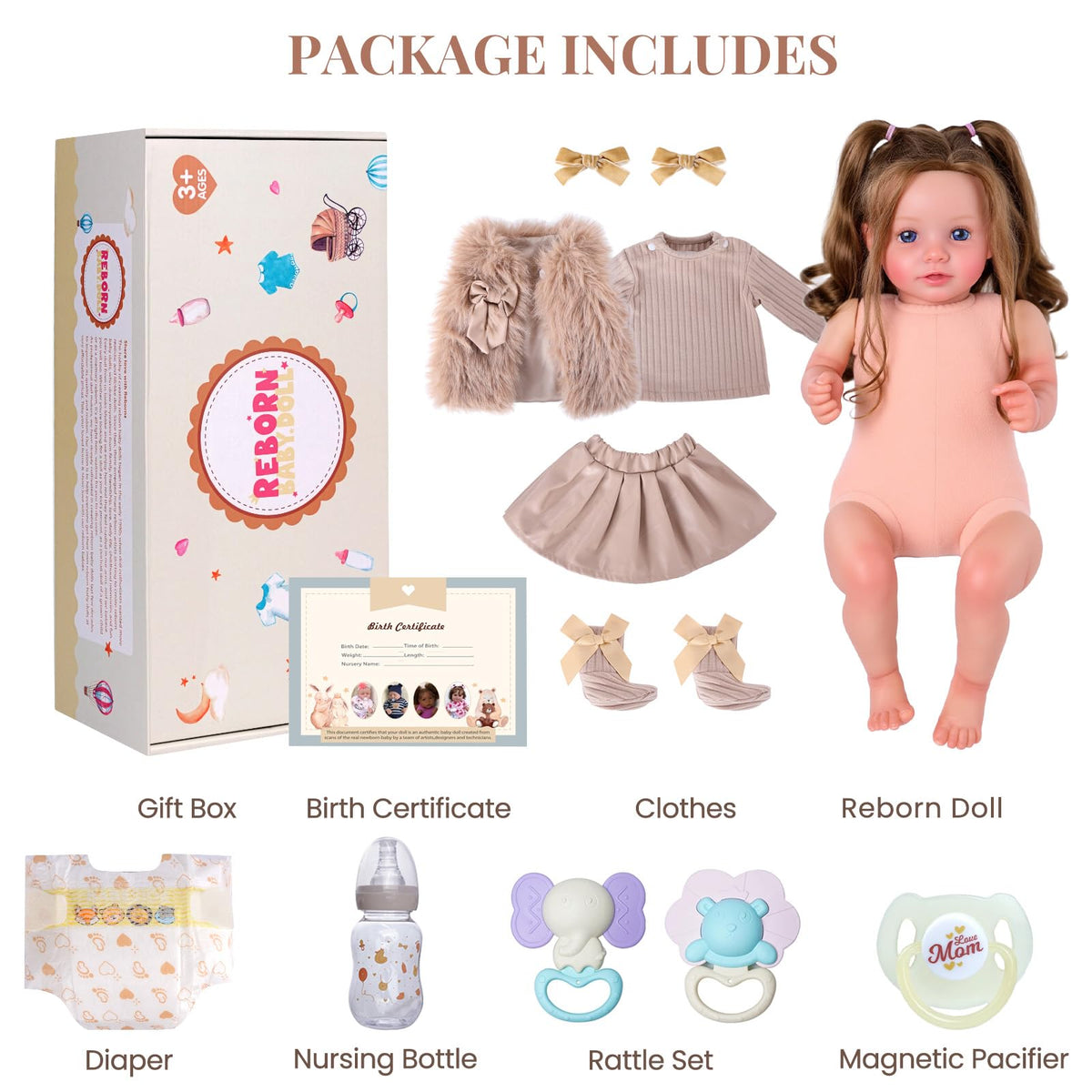 20 Inch Reborn Baby Dolls W272138