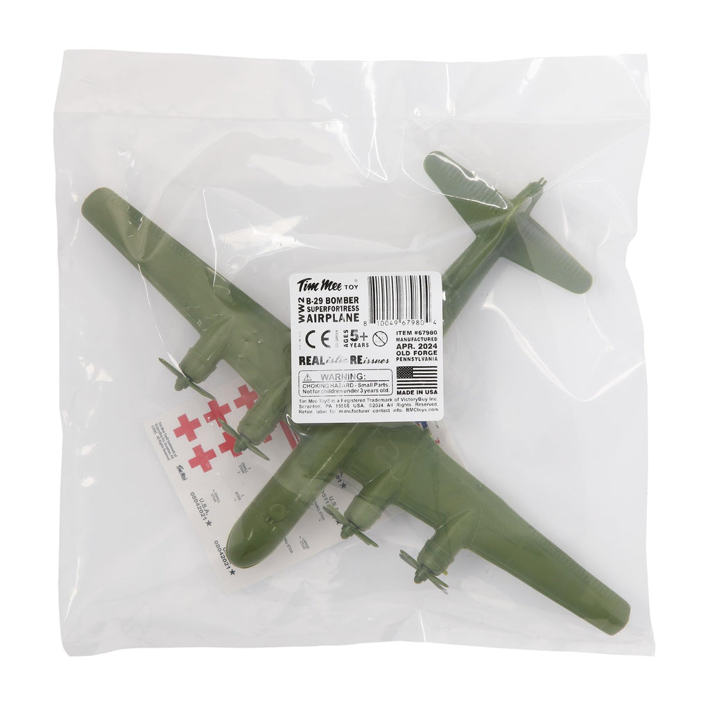 OD Green Plastic Bomber Plane Y85065